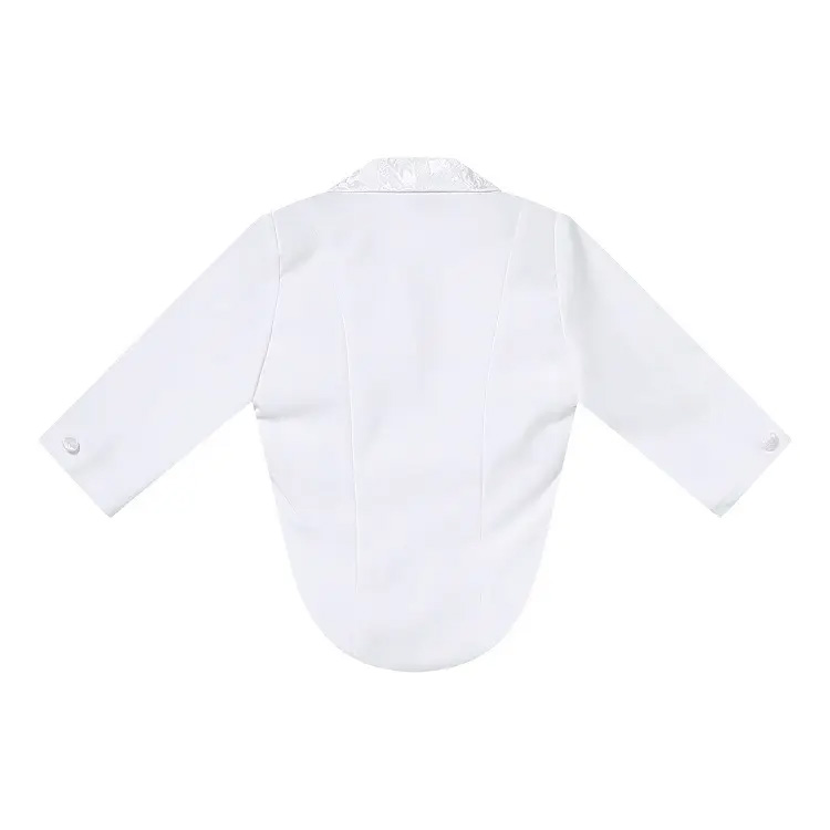 LEZONKIDS - Conjuntos de Smoking Formal para Meninos Personalizáveis por Atacado, Terno de Três Peças para Crianças para Desempenho e Hospedagem com Mangas Longas